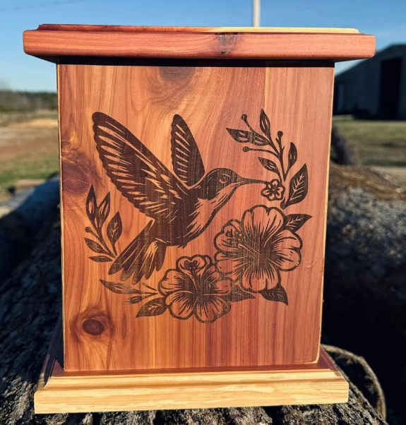 custom memorial urn